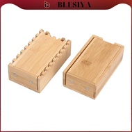 [Blesiya] Bamboo Dice Rolling Case Made of Wood, Dice Roller Lock, Dice Rolling Tray for Tabletop Ga