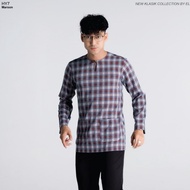 KURTA HAYYAN ( MAROON ) ELRAH KLASIK