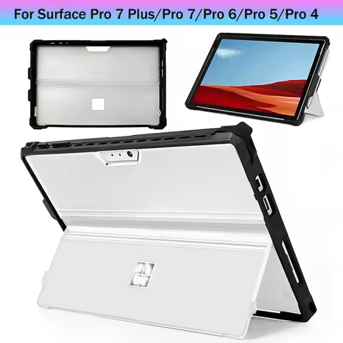 Rugged Protective Cover for Microsoft Surface Pro 6/Pro 5/Pro 4/LTE Rugged Cover Case Compatible wit