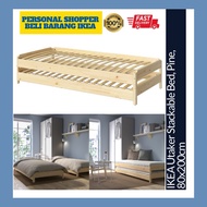 IKEA Utaker UTÅKER Stackable Single Bed Double Twin Day Pine Wooden Wood Kayu