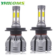 YHKOMS Car Led Light H1 H7 H4 H11 Led Bulb 3000K 4300K 6500K 8000K H8 H9 H3 9005 HB3 9006 Hb4 880 88