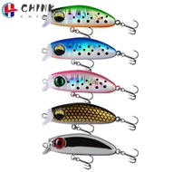 CHINK Tackle Lures, ABS 2.5g 35mm Fishing Lure, High Quality Fishing Accessories 5 Colors Fish Bait