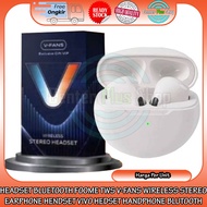 Vivo V-Fans Headset Bluetooth Foome Tws Wireless Stereo Earphone Hendset Hedset Handphone Blutooth B