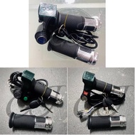 CJ Ebike Electric Vehicle Throttle Handlebar Voltage key Throttle Vmeter key
