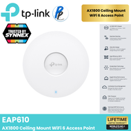 TP-Link EAP610 AX1800 Ceiling Mount WiFi 6 Access Point สินค้ารับประกันตลอดอายุการใช้งาน