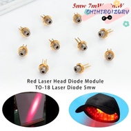CHIHIRO1ZQRV Red Laser Head Diode Module, Lab 650nm Tripod DIY High Power Burning Infrared, Metal 3V