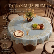 Estonia Round Print Guest Tablecloth 108x108 Cm