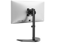 Single Monitor Stand, Adjustable Monitor Stand for One Screen up to 32inch, Universal Freestanding M