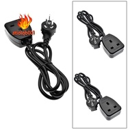 AU to UK Extension Power Cord,Australia 3Pin Male Plug to UK 3Pin Female Outlet Socket Power Cable(AU Plug)