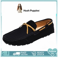 Hush Puppies_ รองเท้าโบ๊ทชูส์สไตล์เกาหลีโลฟเฟอร์ส้นเตี้ย,รองเท้าโลฟเฟอร์ผู้ชายรองเท้าลำลองรองเท้าโบ๊ทชูส์ผู้ชาย Slip-Ons &amp; Loafers