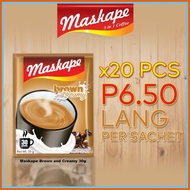 ☜    Maskape Brown And Creamy 3 In 1 Coffee 30G X 20 pcs