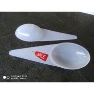 5ml medicine spoon, 100 pieces, syrup spoon / WITH MEASUREMENT, price Rp. 125, 5cc/, 5 ccML
