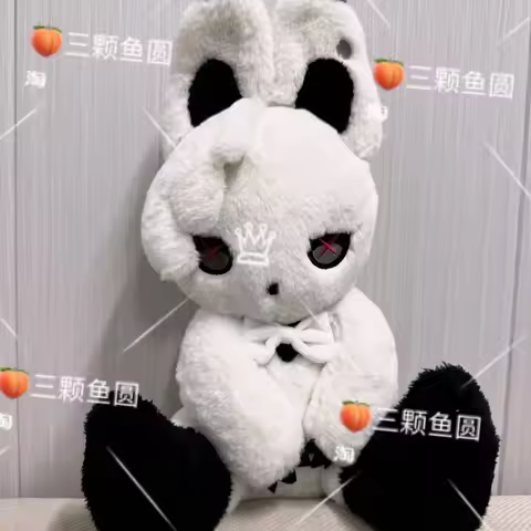 Game Genshin Impact Arlecchino Arlecchino Cute Rabbit 30cm Cartoon Plush Throw Pillow Cosplay Anime 