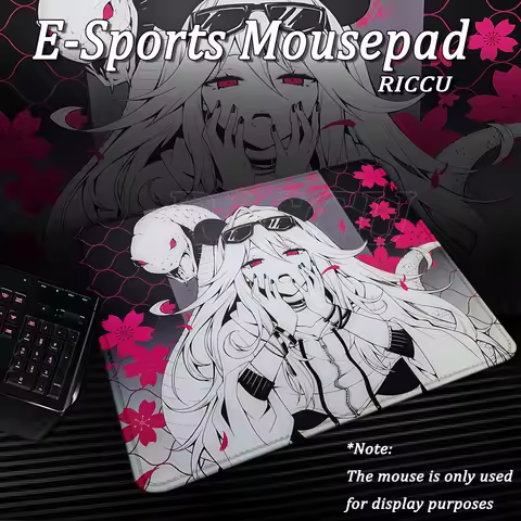 E-sports Girl Mousepad Skypad SORA Gamer Non-Slip Mouse Pad Keyboard Small Mousemat Gaming Desk Acce
