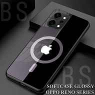 HP [ MK78 LOGO iphone ] Glossy HD Case Oppo RENO 10/10 PRO/10 PRO PLUS/11/11 PRO/11F/12 PRO/12 F/13/