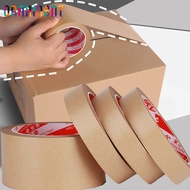 [H&L]1/2/3Roll Kraft Paper Self-Adhesive Tape Multiple Widths 23m Long, High Adhesion Water Free for