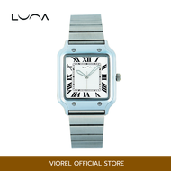 LUNA นาฬิกาข้อมือ LUNA QUARTZ MEN SILVER WATCH MODEL 35.7mm【LN4110V】