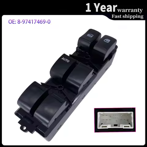 8-97417469-0 8974174690 For Isuzu D-Max Dmax Pickup 2012-2019 Electric Power Window Master Switch 8-
