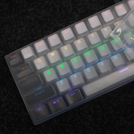 Dustproof Silicone Keyboard Cover Skin Protector For Ajazz Ak680 68 Keys Wireless Bluetooth Desktop 