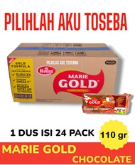 Roma MARIE GOLD COKELAT 110 gr Multipack - ( HARGA 1 DUS ISI 24 Pcs )
