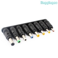 RR Convenient 8 in 1 Power Adapter Tips 5 5x2 1mm Female to 4 8x1 7 5 5x1 7mm