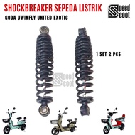 Shock Shockbreaker Belakang Sepeda Listrik U winfly Pasific Exotic Goda United