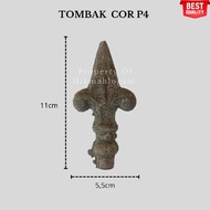 P4 Model Cast Spear Fence Ornament