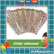 Dds - Embossed sticker 30cm/long Embossed sticker/bts sticker