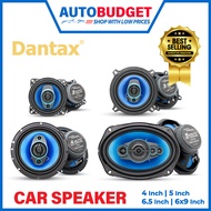 4" 5" 6.5" 6x9" Inch Car Speaker Universal DANTAX Speaker Bass Mid Audio Suara Pintu Speaker Kereta