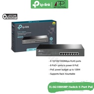 P-LINK Switch(สวิตซ์ฮับ)Gigabit 8 Port(POE) รุ่นTL-SG1008MP(ประกันLifetime)-APP Solution