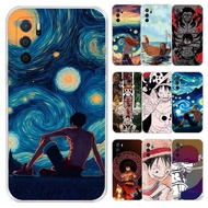 Transparent silicone protective cover Realme 8 5G 8S V13 7i 7 Pro C11 C12 6K9X one piece Phone Case