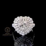 新品nice超抵💎✨！ GIA 1.00ct Diamond Ring & Pendant！ 超 Sweet心型鑽石戒指&吊墜兩用💍 GIA 高色1.0ct F色鑽石，夠白閃✨！大粒副鑽1.13ct💎