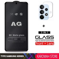 2 INC PACKAGE 1 TEMPERED GLASS MATTE FOR SAMSUNG GALAXY A21/A21S/A02S/A20S/A20/A30/A31/A51/M30S/M52 