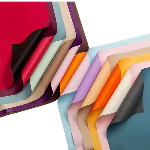 20 Sheets/Pack Multi-Purpose Flower Wrapping Paper, 58cm/22.8 Inches, Ideal for Floral DIY, Gifts, a