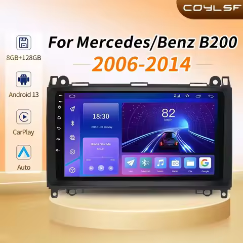 9'' For Mercedes Benz B200 Sprinter W906 W639 AB Class W169 W245 Viano Vito Car Radio Multimedia GPS