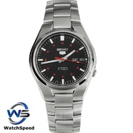 Seiko 5 SNK617K1 Analog Automatic Black Dial 21 Jewels Stainless Steel Men's Watch