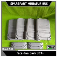 Face dan Back JB3+ miniatur bus skala 1:20 Berkualitas
