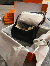 Hermes Lindy 26黑金全新，只貼了膜