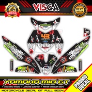 Decal Mio GT Full Body Sticker Mio GT Striping Mio GT Sticker Mio GT Full Block honign motif
