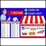 GCASH RATES  TARPAULIN