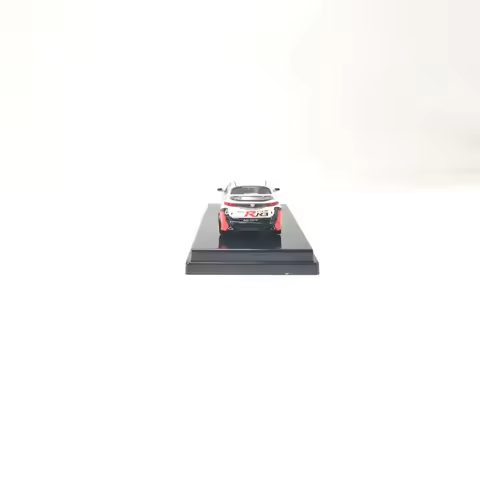 Defective 1:64 Scale 2007 Honda Civic Type R FN2 Race Livery Simulation Alloy Static Die-cast Car Mo