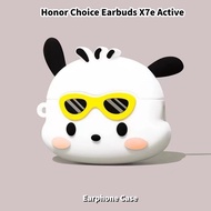 【Trend Front】For Honor Choice Earbuds X7e Active Case Casing Soft Silicone Creative Cartoon Earphone