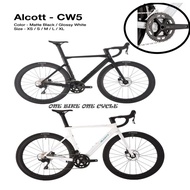 ALCOTT CW5 Ultra-lightweight T800 Carbon Frame SHIMANO 105 R7100 Road Bike 12 Speed 8.6kg