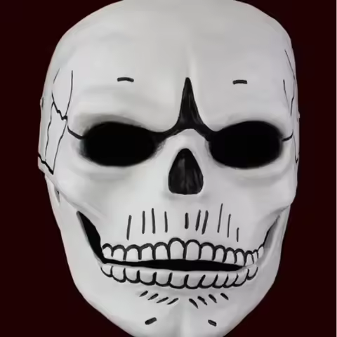 Skull Mask Ghost Party Mask James Bond Mask Halloween Horror Role Play Mask Ghost Theme Parties Skul