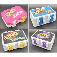 【Ship Malaysia】 Special UNO Card Case Uno Card Box Card holder UNO Flip UNO No Mercy Case Keeper Uno