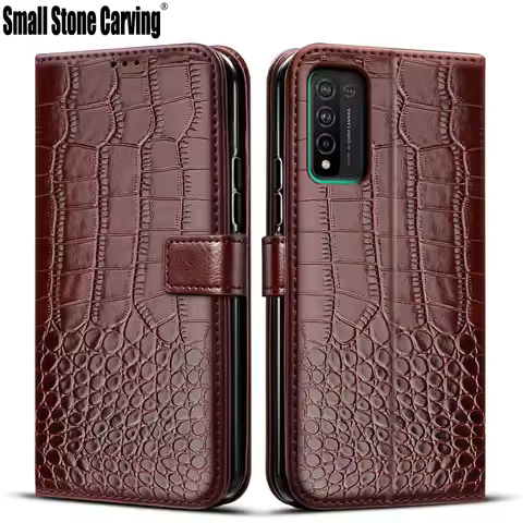 For Honor 10X Lite Case Phone Cover flip leather magnetic book Case for Huawei Honor 10X Lite Case F