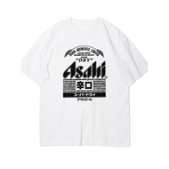 Ready Stock Japan ASAHI Draft beer Short-Sleeved T-Shirt KIRIN KIRIN beer Ichiban Squeezed ASAHI Sin