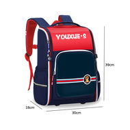 Balo chống gù cho bé trai tiểu học form hộp cứng cặp sách học sinh cấp 1 từ lớp 1 đến lớp 4