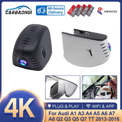 Plug and Play Car DVR Dash Cam for Audi a3 a4 a5 a6 a7 a8 q3 q5 q7 b4 b5 b6 b7 b8 b9 8v c5 c6 c7 8p 