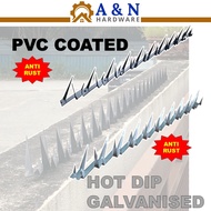 Anti Climb Fence Barb HotDipGalvanised/PVC Coated Security Wall Fencing Spikes Wall Spikes Pagar Ant